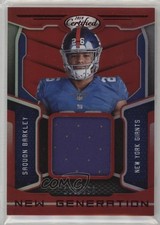 2018 Certified New Generation Jerseys Mirror Red /299 Saquon Barkley #1 4at