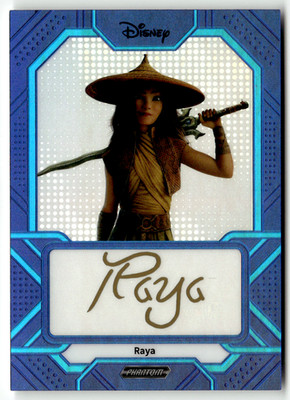Kakawow Disney Phantom 2025 No. PD-SBU-28 Raya Script Auto Blue 162/175