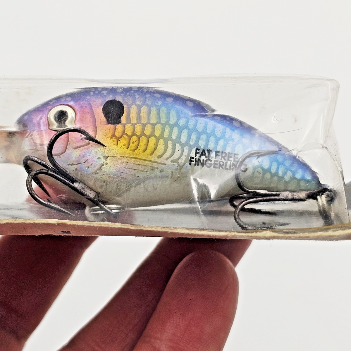 Leurre Excalibur Bill Dance Fat Free Shad Fingerling BD5F - Fire Tiger