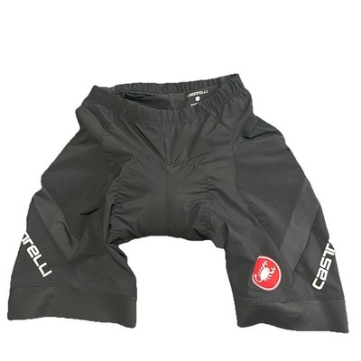 Castelli Women's Black Padded Bike Shorts Size L Progetto X2 AIR  Biking Shorts