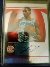 2013-14 Totally Certified Totally Red Signatures Lance Thomas Autograph 222 #/99