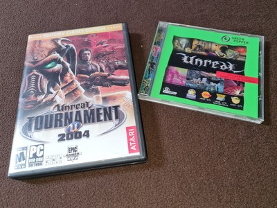 2x PC Spiele Games Unreal Vollversion 1998 Deutsch Tournament 2004 Keys Atari