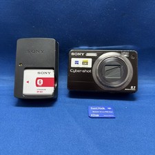 Sony CyberShot DSC-W150 8.1MP Digital Camera-black W/ Charger, 2gb,  Battery