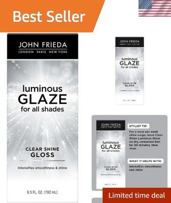 Revitalize Color-Treated Hair with 6.5oz Luminous Clear Shine and Smooth Texture