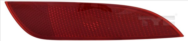 RüCkstrahler TYC 19-12577-00-9 FüR Focus Ford 3 Ecoboost Tdci Econetic Flexifuel-image