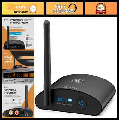 HD Bluetooth 5.3 Music Receiver, Hi-Fi Audio Adapter, Audiophile DAC, LDAC & Apt