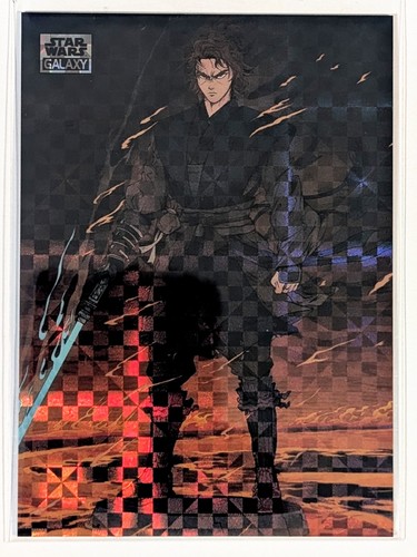 Anakin Skywalker 2025 Topps Chrome Star Wars Galaxy X-Fractor DOM-11