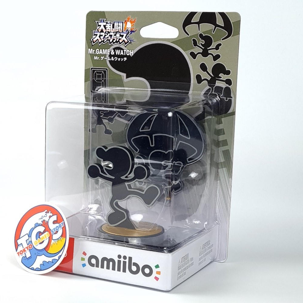 任天堂　amiibo プリン　ドクターマリオ　Mr.ゲーム&amp;ウォッチ　ロボット等 Nintendo Amiibo Mr. Game & Watch Super Smash Bros. Figure
