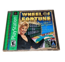 Wheel of Fortune TV Game (Sony PlayStation 1, 1998) PS1 PSX Video Game 