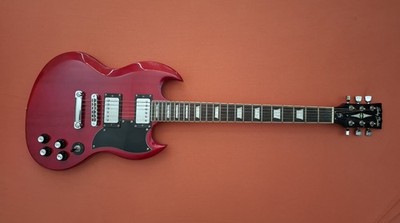Harley Benton SG DC-580 CH Vintage Series Top Tony Iommi Black Sabbath SG