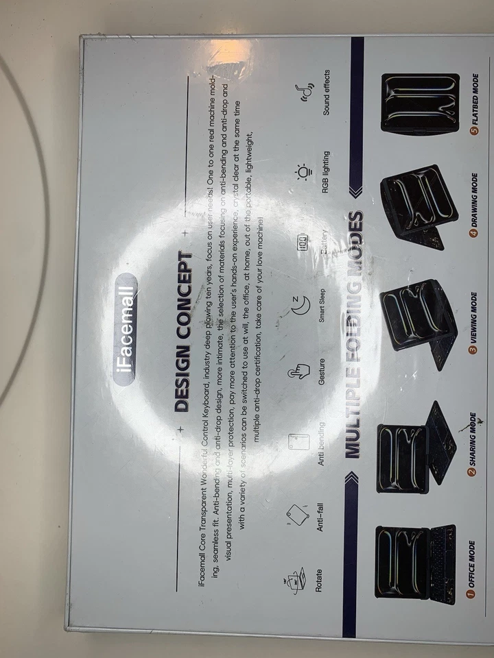 iFACEMALL Core Penetration Magic Keyboard ipad air 1 m2 ✅ - Image 3 of 4