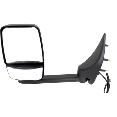 Power Towing Mirror For 02-14 Ford E-350 Super Duty Right Manual Fold Long Arm