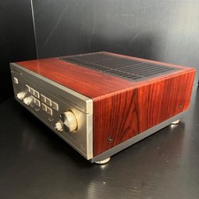 LUXMAN L-570 Integrated Amplifier Pure Class A First Gen Fully Functional Wood