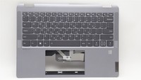 Lenovo Ideapad 5 14ABR8 Tastatur Handauflage Oberdeckel Griechische Arctic Grau