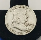 1957-D Franklin Half Dollar #20077