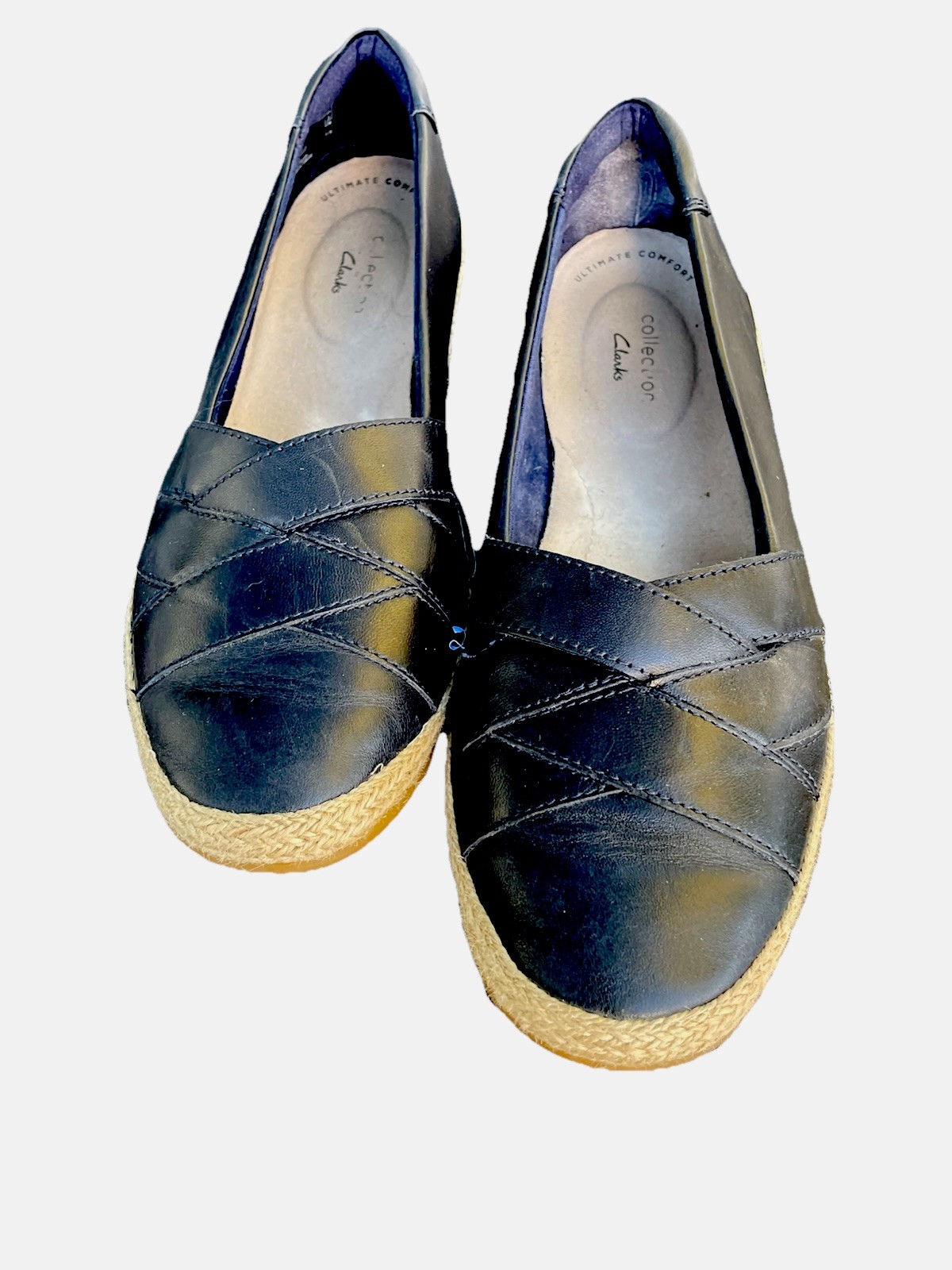 Clarks Collection Danelly Shine Women's Navy Leat… - image 1