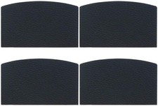Shoe Heel Wear Hole Prevention Patch Insert/Repair Kit for 2 Pairs Black