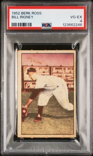 1952 BERK ROSS BILL RIGNEY PSA 4