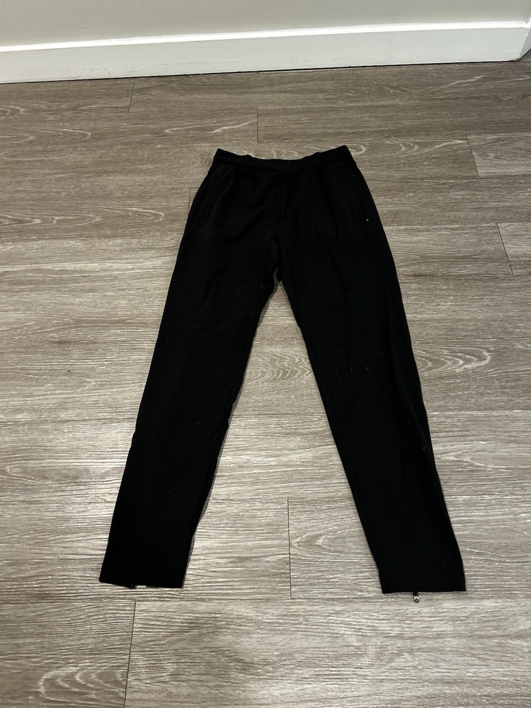 Lulomon Men's Black Joggers for Gym Workout Running Stretch Comfort