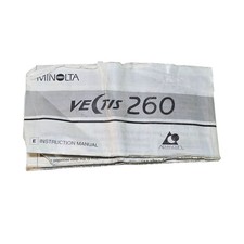 Vintage Minolta Vectis 260 Camera Instructional Manual APS 1998 Film Camera