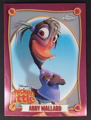 2025 Topps Chrome Disney Abby Mallard Chicken Little 20th Anniversary #CL-2