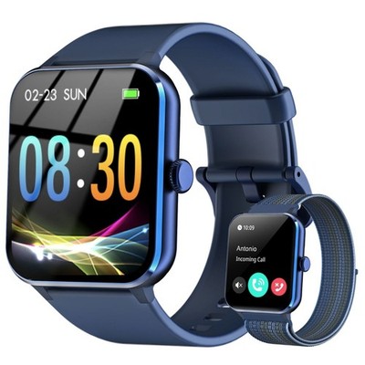 Smartwatches mit Telefonfunktion SportuhrFitnessuhr mit Blutdrucks Schlafmonitor