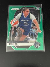 Alissa Pili 2024 Panini Prizm WNBA Green Prizm RC Lynx 150