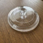 Vintage Pyrex Clear Glass 1-Pint Lid P-81-C P81C Replacement Lid for Saucepan