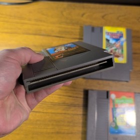 NES Big Game Lot - Hogans Alley Robocop SNK Baseball Stars Elmo - Nintendo Games