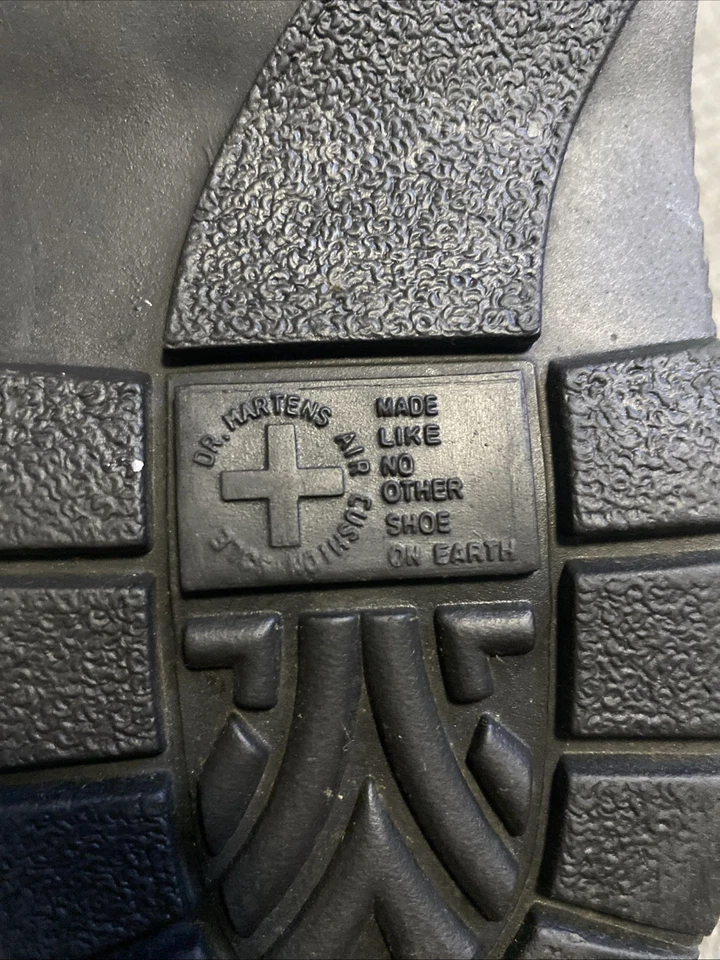  Dr Martens Platform Shoes Womens Size 5 Brown Leather Chunky Oxford Y2K 8651 - Image 4 of 4