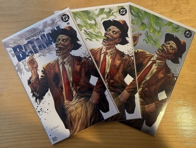 Absolute Batman #19 Batman Variant Covers by Tyler Kirkham Set. NM+