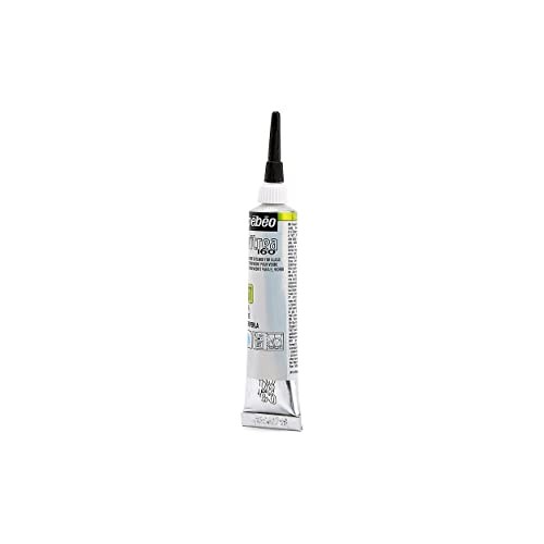 Pebeo Vitrea 160, Glass Paint Outliner, 20 ml Tube - Pearl