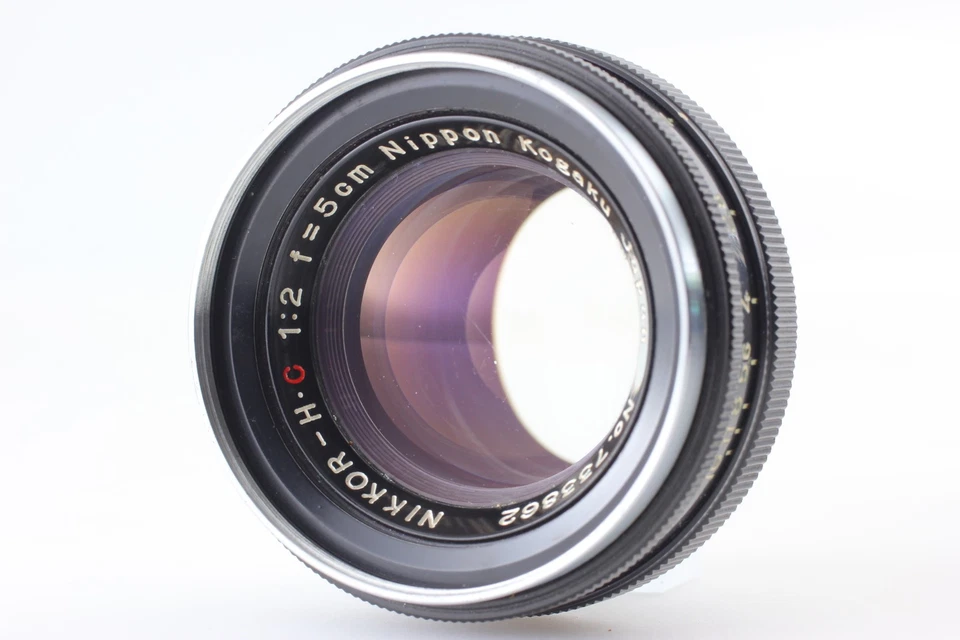 Nikkor H.C Lens [ Near Mint ] Contax IIa Rangefinder + 5cm 50mm f /2 From JAPAN - Image 4 of 4