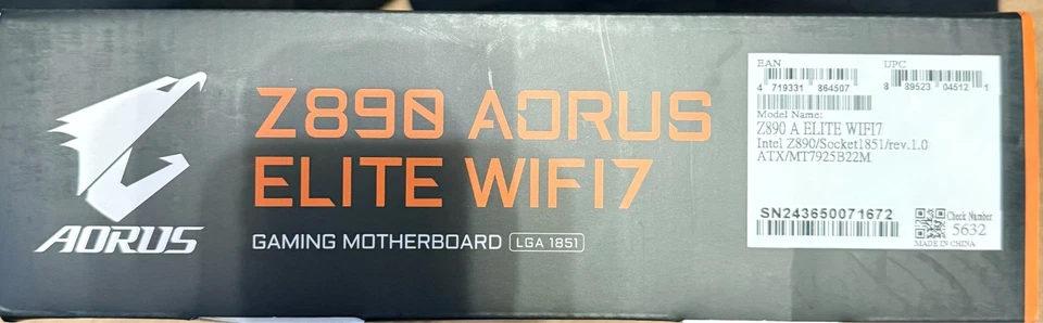 Gigabyte Z890 Aorus Elite WiFi 7 | Cutting‑Edge Design for Gamers & Creators-NEW - Image 3 of 4