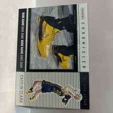 2025 Panini Caitlin Clark Chronicled #76 Shoe Game