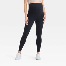 Over Belly High-Rise Active Maternity Leggings - Isabel Maternity by Ingrid &