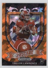 2021 Panini Prizm Draft Picks Crusade Orange Ice Trevor Lawrence #161 19zq