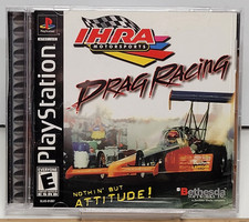 IHRA Motorsports: Drag Racing (Sony PlayStation 1, 2001, PS1, JC w/ Manual)