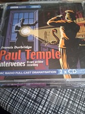 Paul Temple Intervenes by Francis Durbridge (2005, 2Compact Disc, Unabridged