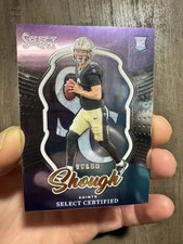 2025 Panini Select - Select Certified Rookies Tyler Shough #10 (RC)