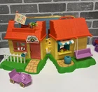 Vintage 1985 Cabbage Patch Kids Play House Set Complete CPK w/Cardboard Cut Out