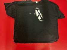 Vintage The X Files 90's TV Show Promo Hanes Beefy Men's T-shirt SZ 3X