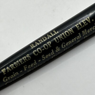 VTG Ballpoint Pen RANDALL FARMERS CO-OP UNION ELEVATOR Kansas Dale Ferguson