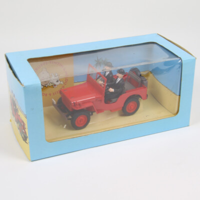 Jeep Des Dupond Tintin – Hapax 1/18 – Au Pays De L'Or Noir – Jamais Jouée