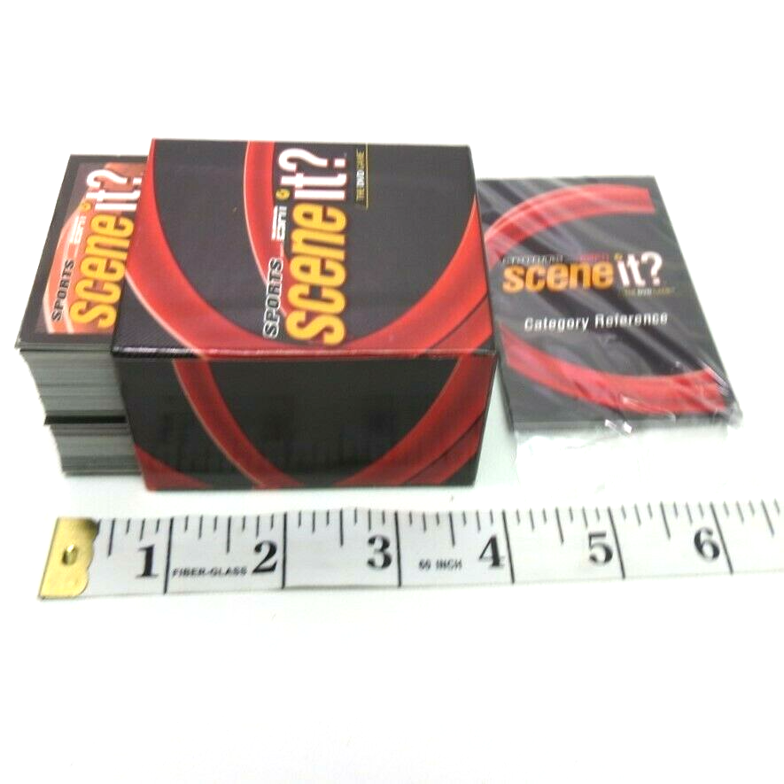 2005 Sports ESPN Scene It DVD Game Replacement Set of Trivia Cards eBay
