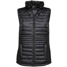 Tee Jays Womens/ladies Crossover Padded Body Warmer Pc5195