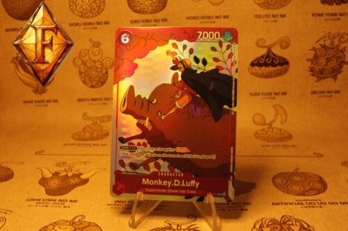 One Piece TCG Monkey D. Luffy gift collection 2023 P-001 Alt Art Rare