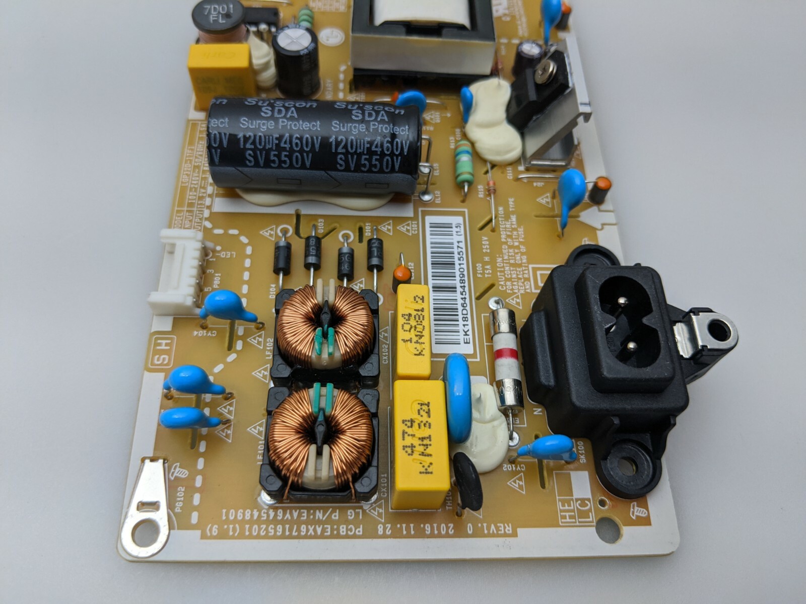 LG Power Supply Board LGP32D17F1 Original LG PSU EAX67165201 (1.9