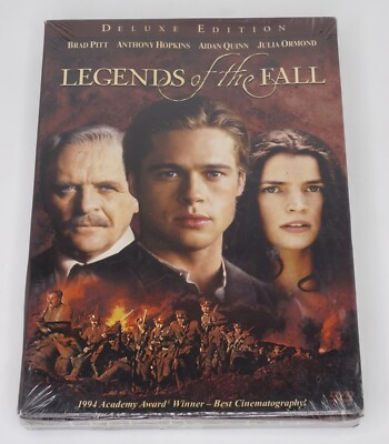 Legends of the Fall (Deluxe Edition DVD, 2005) Brad Pitt Anthony Hopkins Sealed