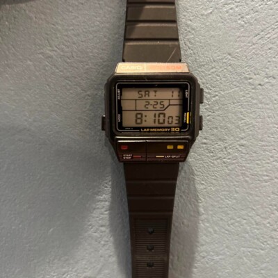 Casio Rare 80s Casio SDB-300W Vintage Watch | eBay